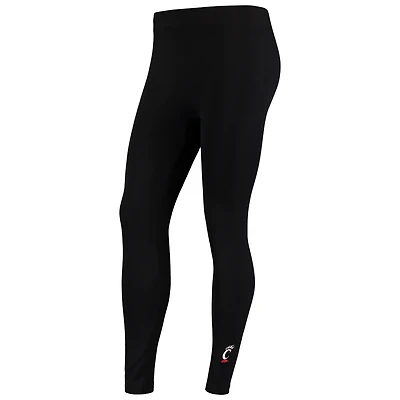 Leggings polaires ZooZatz noirs pour femmes, motif Cincinnati Bearcats
