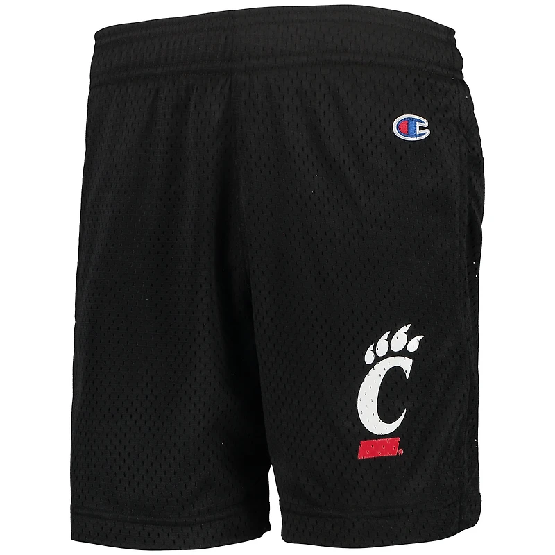Youth Champion Black Cincinnati Bearcats Classic Mesh Shorts