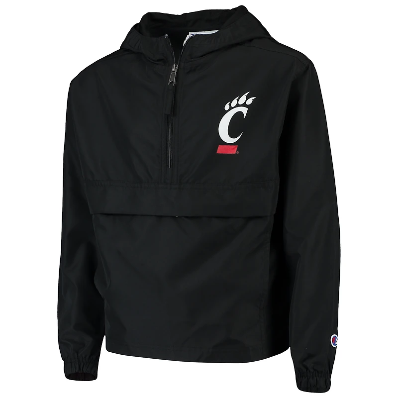 Coupe-vent Champion Pack & Go des Bearcats de Cincinnati pour jeune, noir