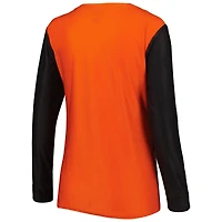 FOCO Noir Cincinnati Bengals Wordmark Ugly Ensemble de pyjama pour femme