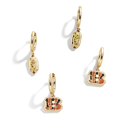 Ensemble de boucles d'oreilles BaubleBar Cincinnati Bengals