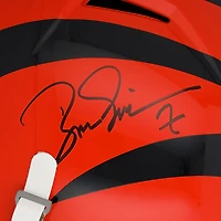 Casque Riddell Speed ​​autographié par Boomer Esiason des Bengals de Cincinnati