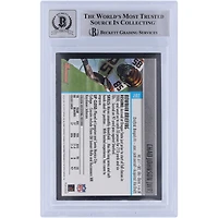 Chad Johnson Cincinnati Bengals Autographié 2001 Bowman Gold #207 Beckett Fanatics Witnessed Authenticated 10 Rookie Card