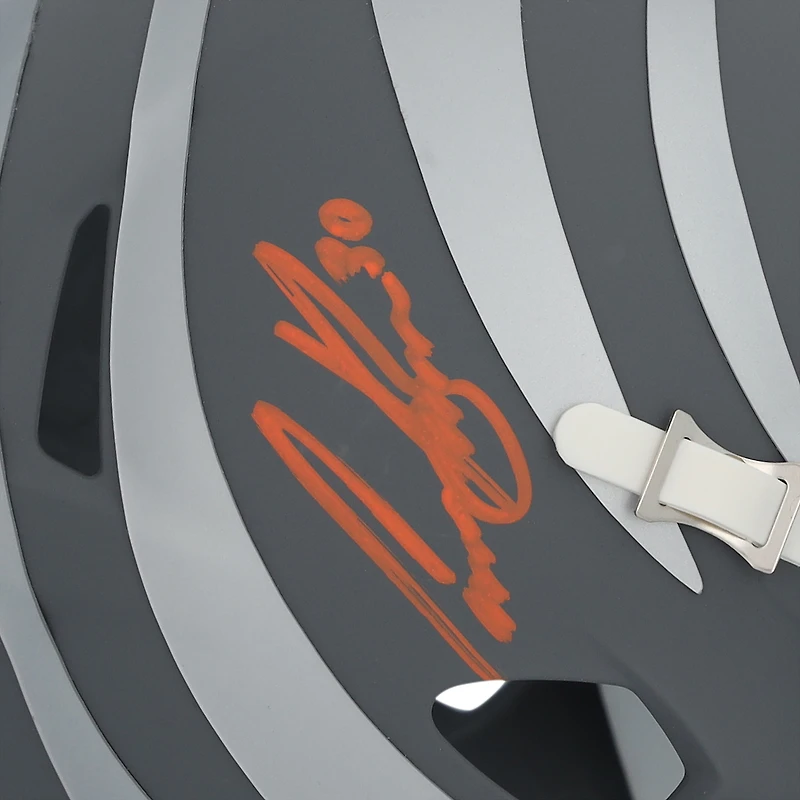 Casque Riddell Slate Speed Mini 2024 autographié par Chase Brown des Bengals de Cincinnati