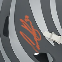 Casque Riddell Slate Speed Mini 2024 autographié par Chase Brown des Bengals de Cincinnati