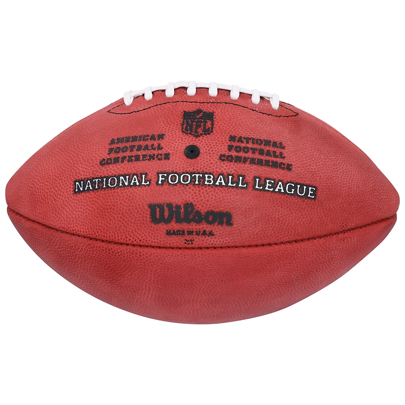 Ballon de football couleur autographié par Wilson Duke de Chase Brown, Cincinnati Bengals