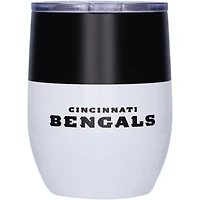 Bengals de Cincinnati 16oz. Gobelet incurvé en acier inoxydable colorblock