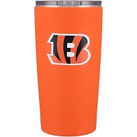 Bengals de Cincinnati 20 oz. Acier inoxydable avec gobelet en silicone
