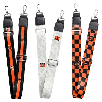 Ensemble de 3 sangles de sac des Bengals de Cincinnati