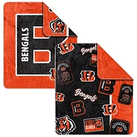 Couverture Dream Weave 50" x 60" des Bengals de Cincinnati