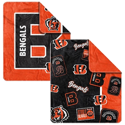 Cincinnati Bengals 50” x 60” Dream Weave Throw Blanket
