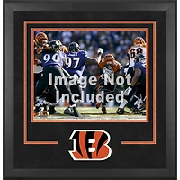 Cadre photo horizontal Deluxe 16'' x 20'' des Bengals de Cincinnati avec logo de l'équipe