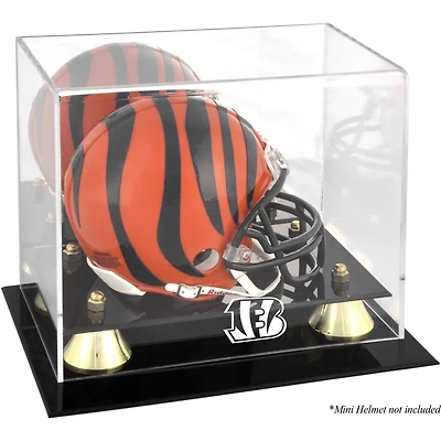 Cincinnati Bengals Golden Classic Mini Helmet Display Case
