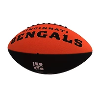 Ballon de football junior avec logo Pinwheel des Bengals de Cincinnati