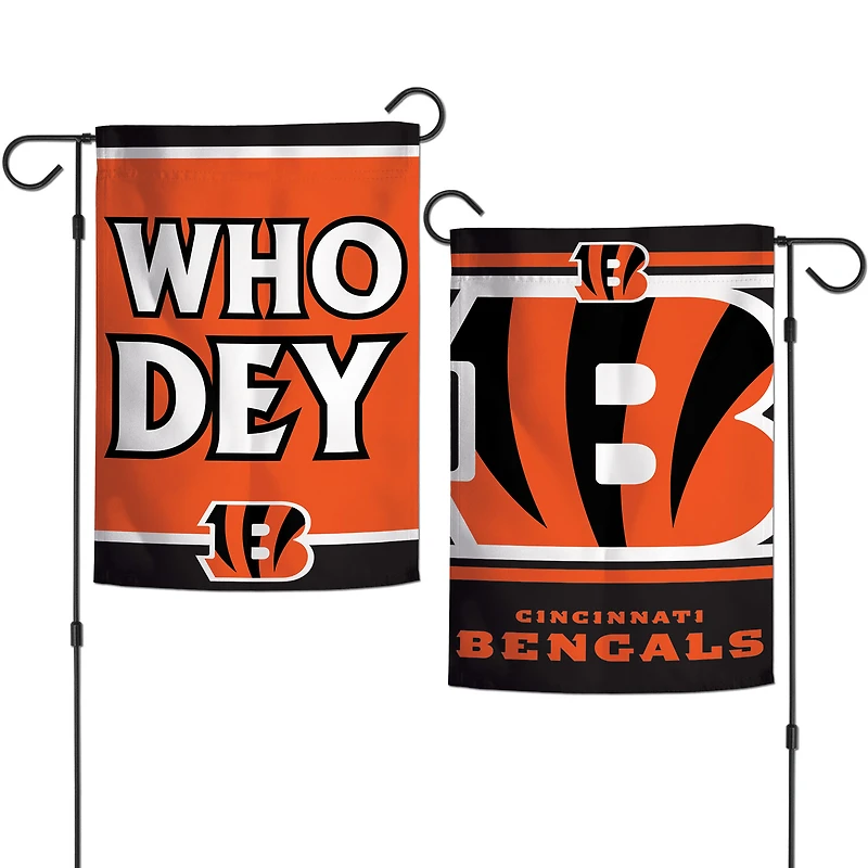 Cincinnati Bengals WinCraft 2-Sided 12'' x 18'' Garden Flag