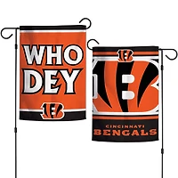 Cincinnati Bengals WinCraft 2-Sided 12'' x 18'' Garden Flag
