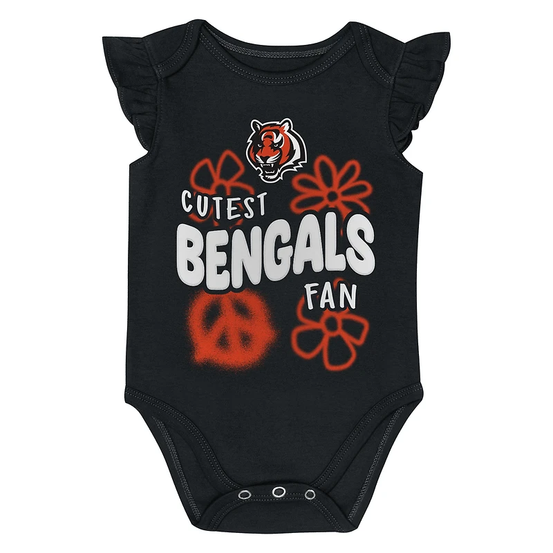 Ensemble deux pièces pour nouveau-né et nourrisson Outerstuff Cincinnati Bengals The Sunshine