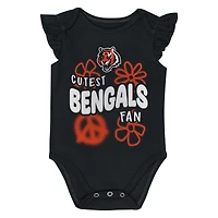 Ensemble deux pièces pour nouveau-né et nourrisson Outerstuff Cincinnati Bengals The Sunshine