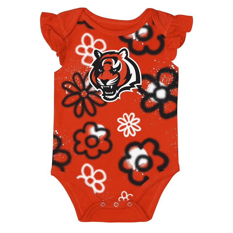 Ensemble deux pièces pour nouveau-né et nourrisson Outerstuff Cincinnati Bengals The Sunshine