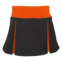 Girls Toddler Black Cincinnati Bengals Spirit Cheer Two-Piece Cheerleader Set with Bloomers