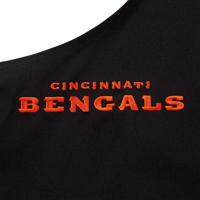 Hedley & Bennett Black Cincinnati Bengals The Essential Apron
