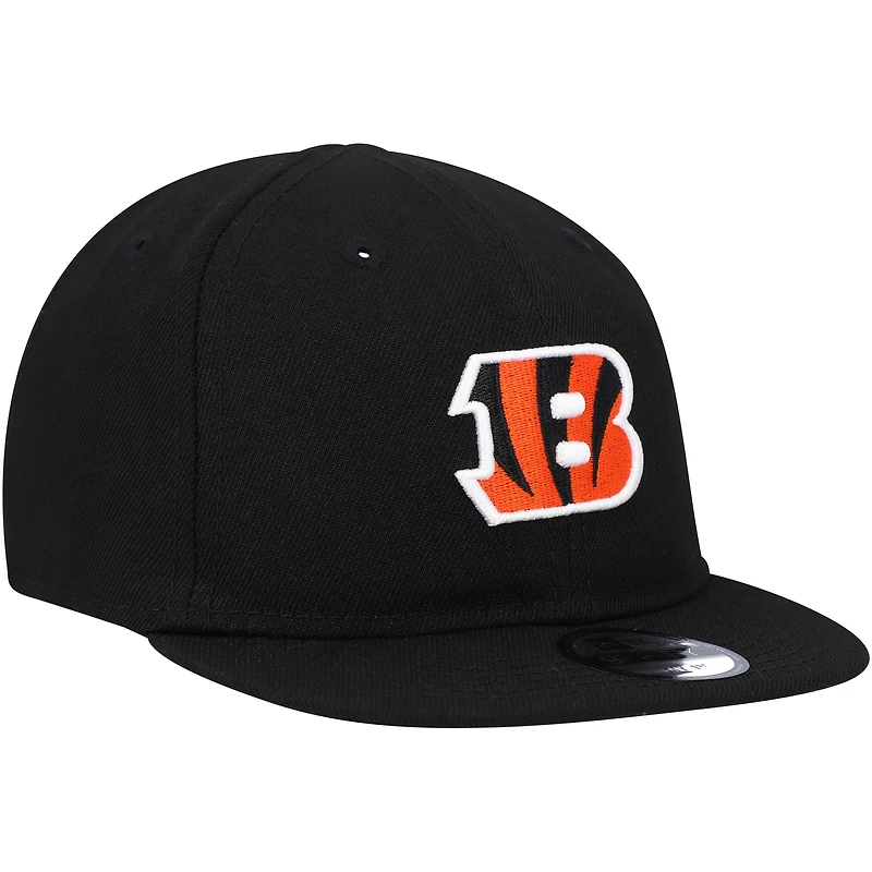 Casquette ajustable My 1st 9FIFTY des Bengals de Cincinnati New Era noire pour bébé