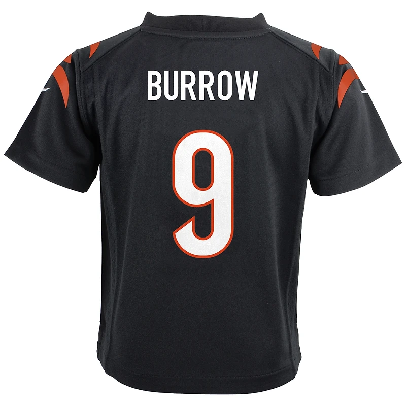 Infant Nike Joe Burrow Black Cincinnati Bengals Team  Player Game Jersey