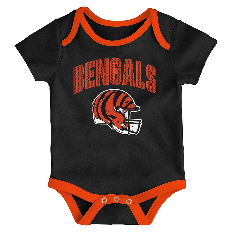 Ensemble trois pièces pour bébé Outerstuff Cincinnati Bengals All Day Play