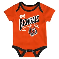 Ensemble trois pièces pour bébé Outerstuff Cincinnati Bengals All Day Play