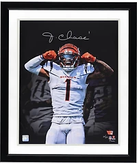 Ja'Marr Chase Cincinnati Bengals Autographed 16" x 20" Unleashed Photograph - Limited Edition of 25