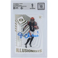 Ja'Marr Chase Cincinnati Bengals dédicacé 2021 Panini Illusions Illusionists #Ill-16 Beckett Fanatics témoins authentifiés 9/10 Rookie Card