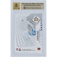 Ja'Marr Chase Cincinnati Bengals Carte de recrue autographiée 2021 Panini Illusions Illusionists #Ill-16 Beckett Fanatics Witnessed Authenticated 9.5/10 Rookie
