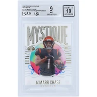 Ja'Marr Chase Cincinnati Bengals Autographed 2021 Panini Illusions Mystique #MY-7 Beckett Fanatics Witnessed Authenticated 9/10 Rookie Card