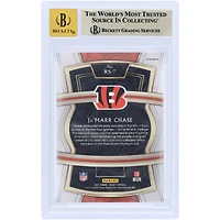 Ja'Marr Chase Cincinnati Bengals Autographed 2021 Panini Select Rookie Selections #RS-7 Beckett Fanatics Witnessed Authenticated 9.5/10 Rookie Card