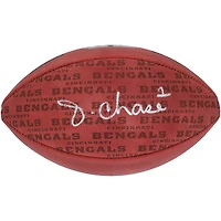 Ja'Marr Chase Cincinnati Bengals Autographed Duke Showcase Football