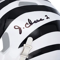Casque de vitesse alternatif sur le terrain 2022 de Riddell autographié par Ja'Marr Chase des Bengals de Cincinnati