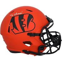 Ja'Marr Chase Cincinnati Bengals Autographed Riddell Rave Speed Replica Helmet  