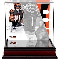Ja'Marr Chase Cincinnati Bengals Deluxe Mini Helmet Case