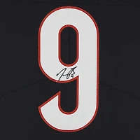 Maillot Nike Elite autographié par Joe Burrow Black des Bengals de Cincinnati