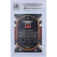 Joe Burrow Cincinnati Bengals Autographed 2020 Panini Select #46 Beckett Fanatics Witnessed Authenticated 10 Rookie Card