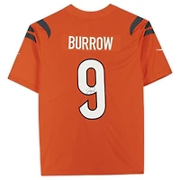 Joe Burrow Cincinnati Bengals Autographed Nike Orange Alternate Vapor Limited Jersey