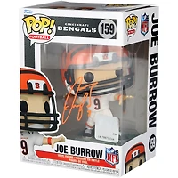 Joe Burrow Cincinnati Bengals Autographed #159 White Jersey Funko Pop! Figurine