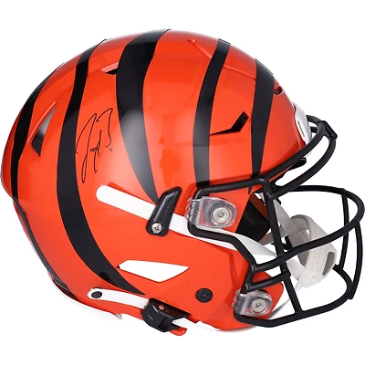 Casque authentique Riddell Speed ​​Flex autographié par Joe Burrow des Bengals de Cincinnati
