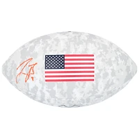 Ballon de football Wilson 2024 autographié par Joe Burrow des Bengals de Cincinnati