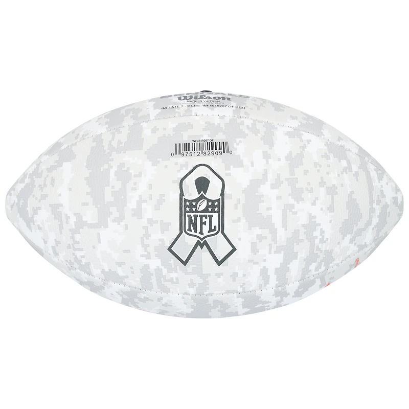 Ballon de football Wilson 2024 autographié par Joe Burrow des Bengals de Cincinnati