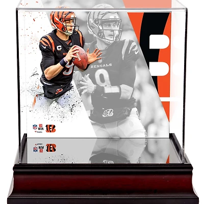 Étui de luxe pour mini casque Joe Burrow Cincinnati Bengals