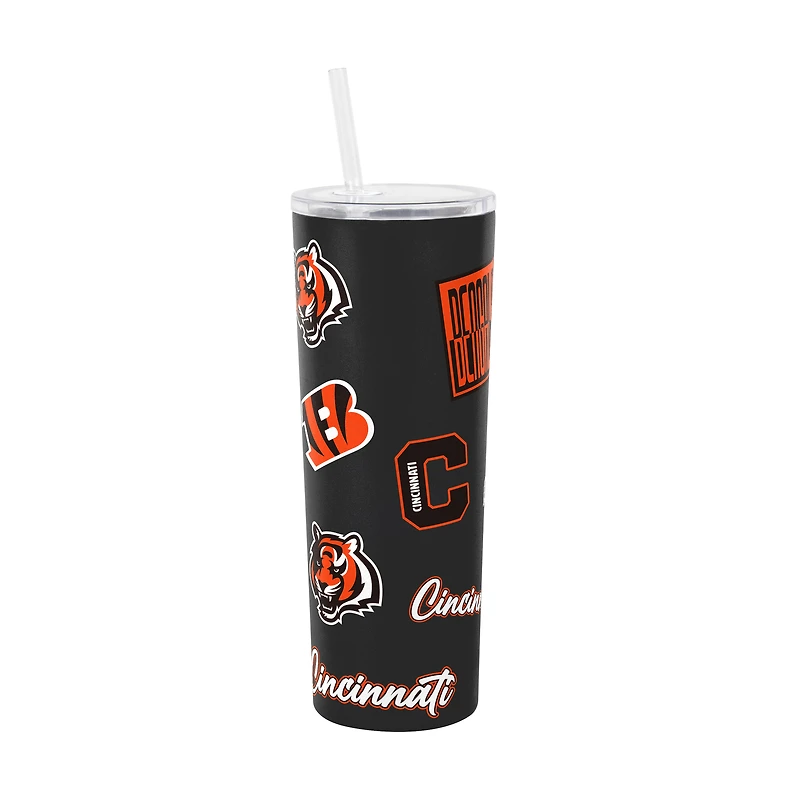 Gobelet isotherme à paille Dreamweave 30 oz Logo Brands Cincinnati Bengals
