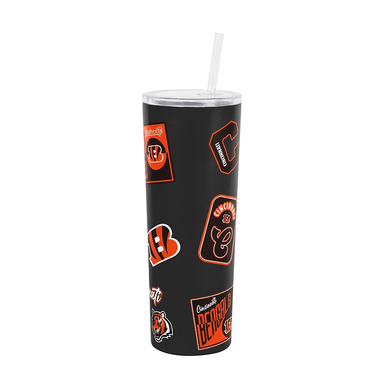Gobelet isotherme à paille Dreamweave 30 oz Logo Brands Cincinnati Bengals