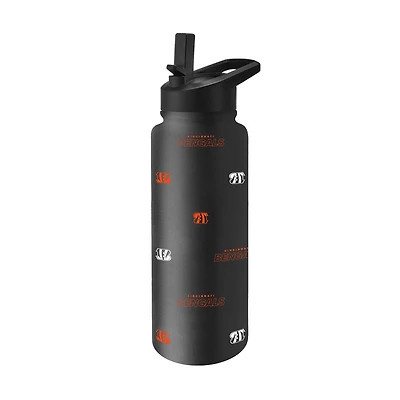 Logo Brands Cincinnati Bengals 34oz. Steep and Repeat Quencher Bottle