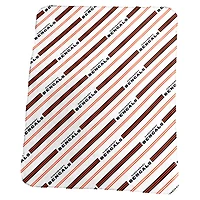 Logo Brands Cincinnati Bengals 50" x 60" Classic Vertical Stripe Fleece Throw Blanket